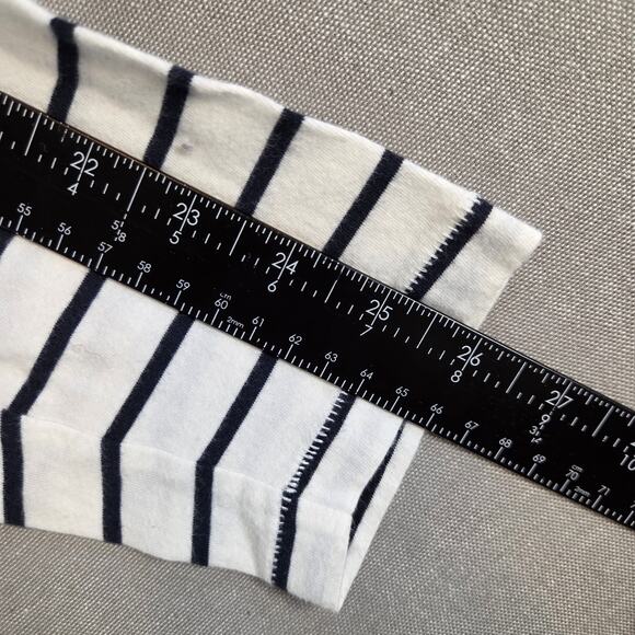 Abercrombie & Fitch Women’s XXL Striped Cotton Crewneck Long Sleeve Sweater - Picture 9 of 12